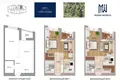 Apartamento 2 habitaciones 41 m² Minsk, Bielorrusia