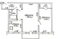 2 room apartment 47 m² Minsk, Belarus