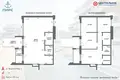 Квартира 3 комнаты 71 м² Ратомка, Беларусь