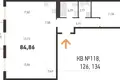 Квартира 4 комнаты 85 м² Копище, Беларусь