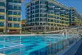 Жилой комплекс Новая резиденция с бассейнами и спа-центрами на первой линии у моря, Алания, Турция