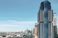 Kompleks mieszkalny Al Habtoor Tower — high-rise residence by Al Habtoor Group with a swimming pool and a lounge area in Business Bay, Dubai