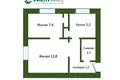 Mieszkanie 2 pokoi 34 m² Baranowicze, Białoruś