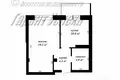 1 room apartment 38 m² Brest, Belarus