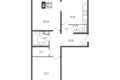 2 room apartment 70 m² Leninsky District, Russia