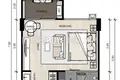 Квартира 1 спальня 37 м² Са Кху, Таиланд