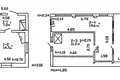 Casa 53 m² Haradocki sielski Saviet, Belarús