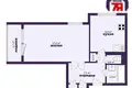 Apartamento 1 habitación 37 m² Slutsk, Belarús