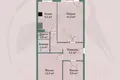 3 room apartment 67 m² Jubiliejny, Belarus