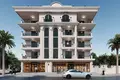 Complejo residencial Residential complex with swimming pool, stores and and recreation areas, with views of sea and mountains, Antalya, Turkey