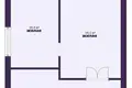 Wohnung 2 zimmer 41 m² Losnica, Belarus