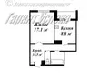 Appartement 1 chambre 44 m² Muchaviecki sielski Saviet, Bélarus
