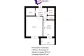 1 room apartment 38 m² Minsk, Belarus