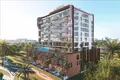 Complejo residencial Luxury penthouses in the new complex Bonds Avenue Residences with swimming pools, mini golf and gardens, Dubai Islands, Dubai, UAE