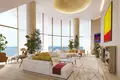 Residential complex New luxury residence Bvlgary Lighthouse Residences with a swimming pool and a yacht club, Jumeirah Bay, Dubai, UAE