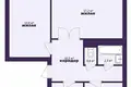 3 room apartment 64 m² Starobin, Belarus