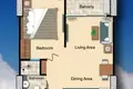 Wohnung 1 Schlafzimmer 35 m² Pattaya, Thailand