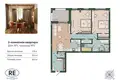 Appartement 2 chambres 92 m² Kaliningrad, Russie