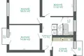 Apartamento 3 habitaciones 69 m² Minsk, Bielorrusia