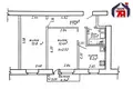 Apartamento 2 habitaciones 43 m² Maladetchna, Bielorrusia