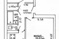 Wohnung 2 zimmer 43 m² Minsk, Belarus