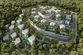 Complejo residencial New complex of villas with swimming pools and gardens close to the beach, Bodrum, Turkey