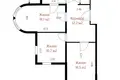 3 room apartment 76 m² Minsk, Belarus