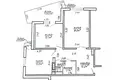 Wohnung 2 zimmer 68 m² Minsk, Belarus