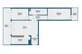 3 room apartment 47 m² Warsaw, Poland
