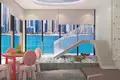 Residential complex New residence Iraz Creek View with a swimming pool and gardens on the shore of Dubai Creek, Al Jaddaf Waterfront, Dubai, UAE
