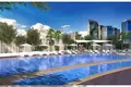 Wohnkomplex GEMZ — modern residence by Danube with a swimming pool and green areas near a metro station in the heart of Al Furjan, Dubai