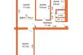 Appartement 3 chambres 58 m² Minsk, Bélarus