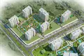 Complexe résidentiel New residence with a swimming pool, green areas and a fitness center close to a highway, Istanbul, Turkey