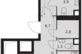 Mieszkanie 2 pokoi 62 m² Konkovo District, Rosja