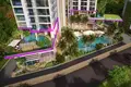 Residential complex New residence with swimming pools and gardens in the coastal area of Jomtien, Pattaya, Thailand