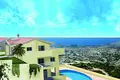 Residential complex Villa with a swimming pool and a panoramic view, Tala, Cyprus