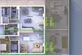 2 bedroom apartment 60 m² Radici, Croatia