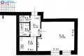 Mieszkanie 1 pokój 32 m² Nerynga, Litwa