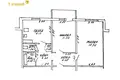 2 room apartment 52 m² Horki, Belarus