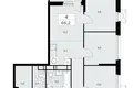 4 room apartment 66 m² Moscow, Russia