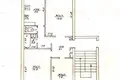 3 room apartment 61 m² Byerazino, Belarus