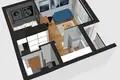 Wohnung 1 zimmer 25 m² Warschau, Polen