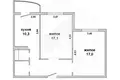 Квартира 2 комнаты 59 м² Мухавецкий сельский Совет, Беларусь