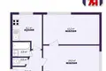 2 room apartment 41 m² Minsk, Belarus