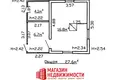 Dom 1 pokój 28 m² Kapciouski siel ski Saviet, Białoruś