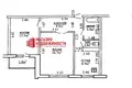 2 room apartment 50 m² Hrodna, Belarus