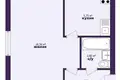 Apartamento 1 habitación 31 m² en Minsk, Belarús