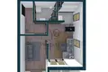 1 room studio apartment 46 m² Bar, Montenegro