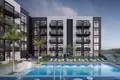 Residential complex Belmont Residences modern residential complex in a quiet and peaceful area with parks and schools, JVT, Dubai, UAE