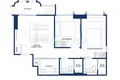 2 bedroom apartment 50 m² Wichit, Thailand